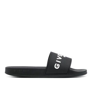 Givenchy Black Slide Sandals